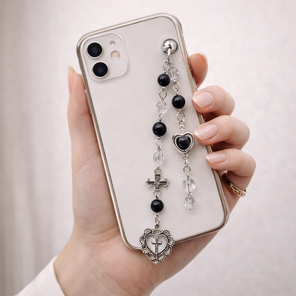 Black Phone Charms