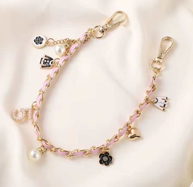 Phone Chain Camellia Flower