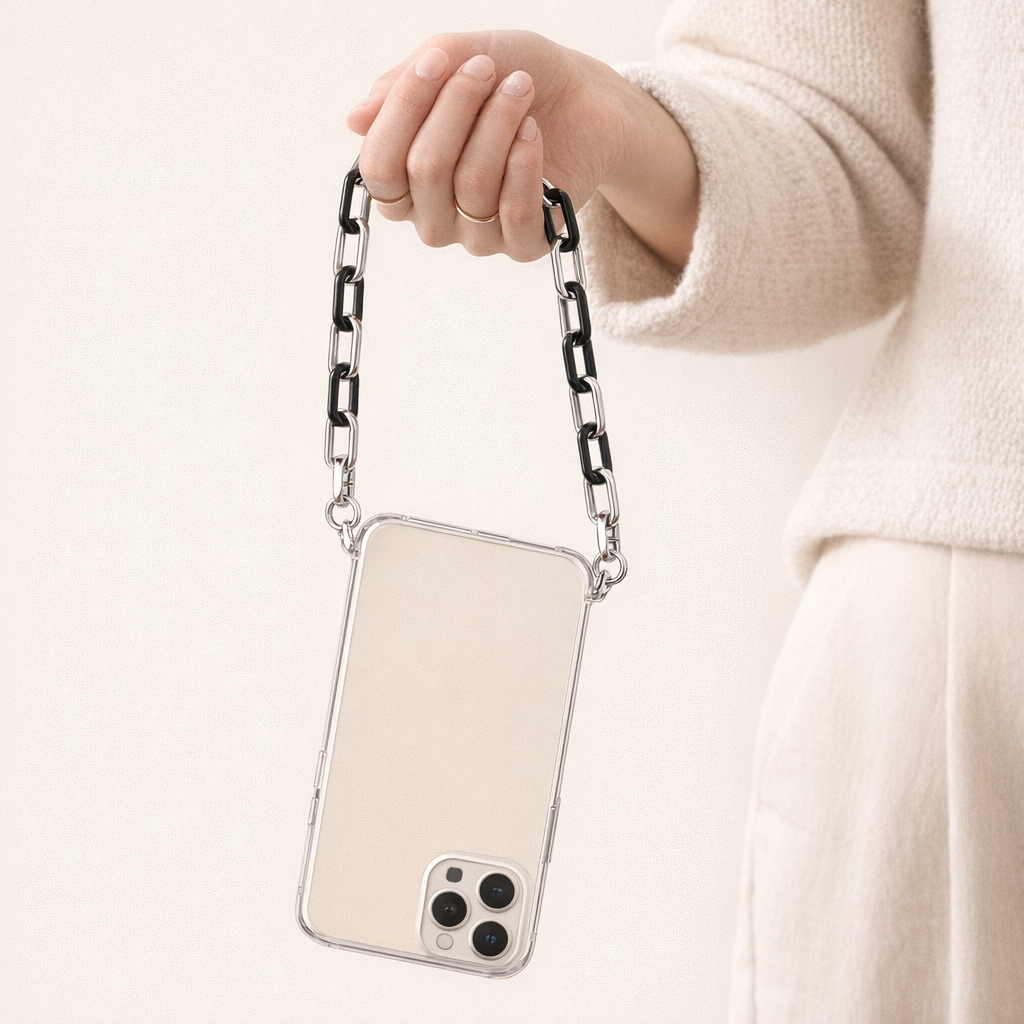 Metal Phone Chain Choker Style