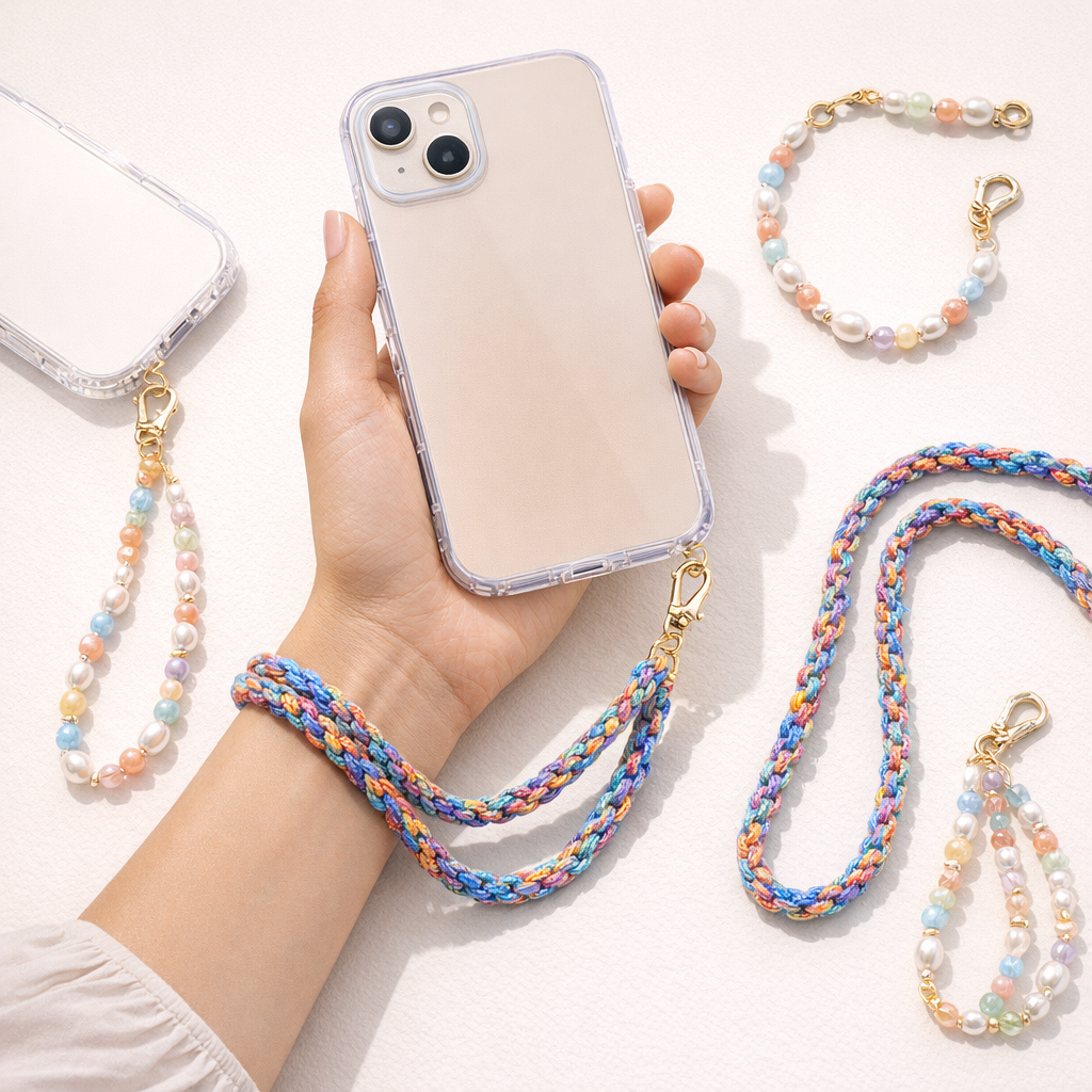 Metal Phone Strap Luxe Design