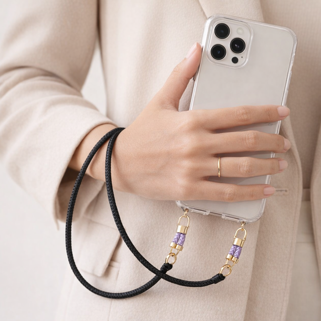 Rope Phone Strap Adjustable Twist
