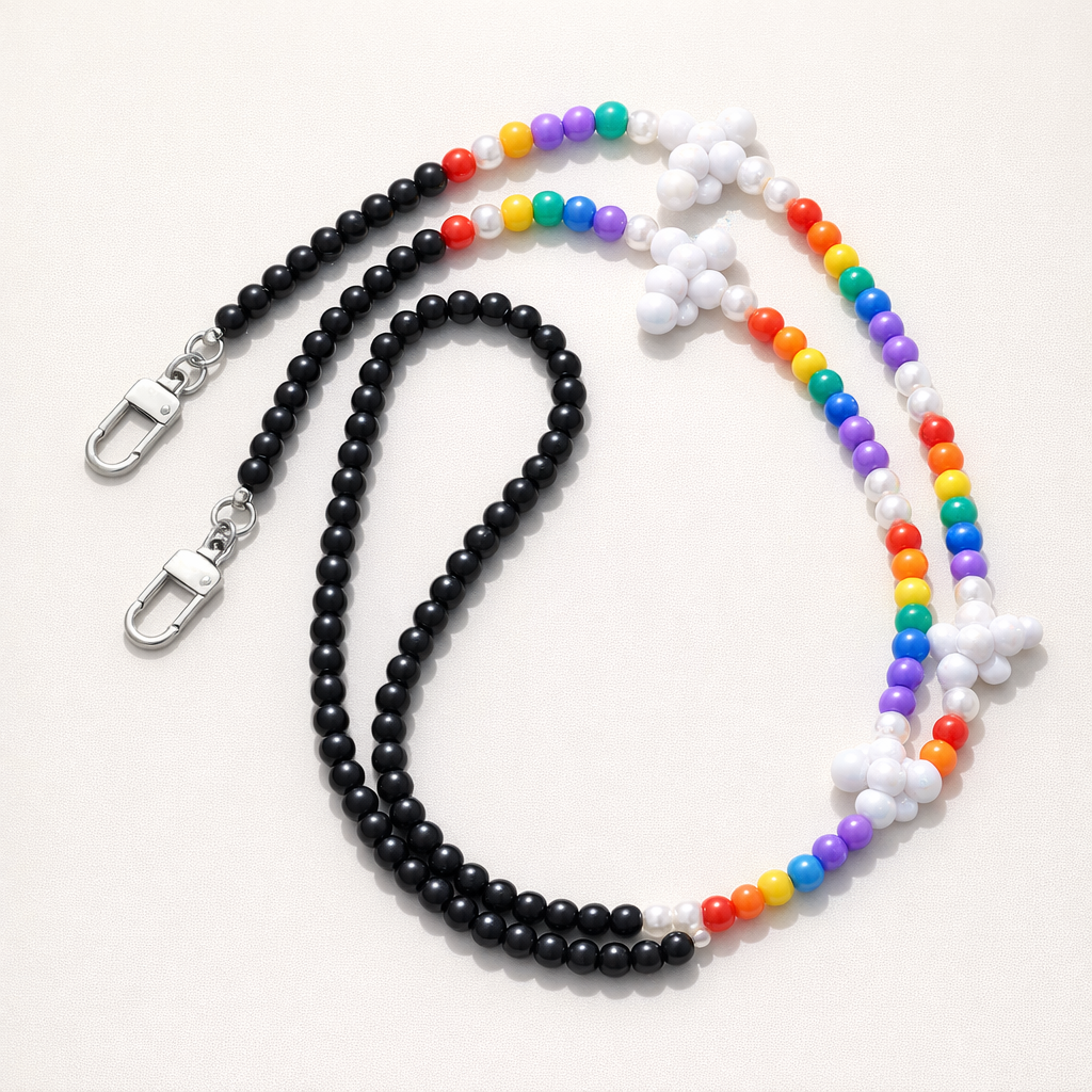 Beaded Phone Strap Korean Style