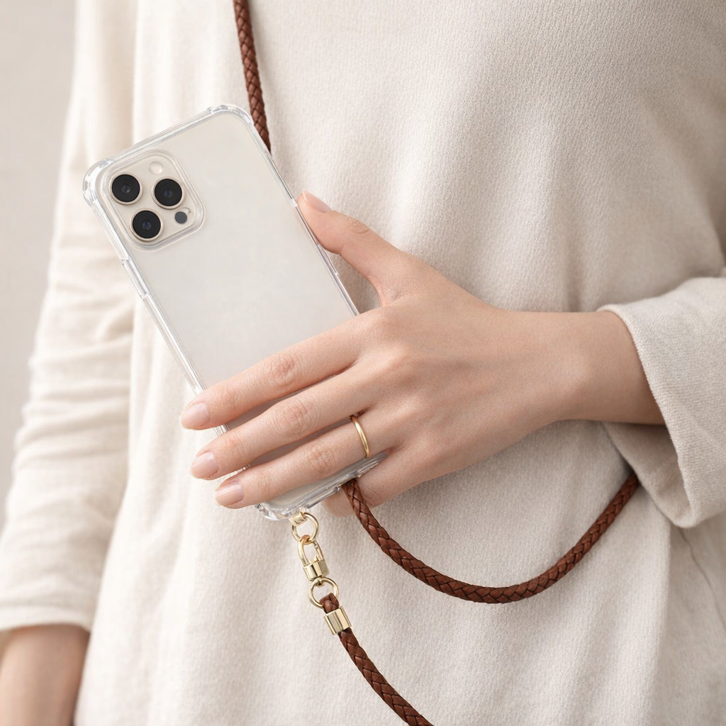 Rope Phone Strap Adjustable Twist