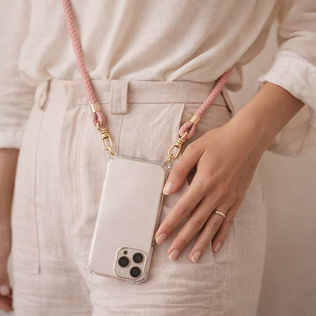 Rope Phone Strap Adjustable Twist