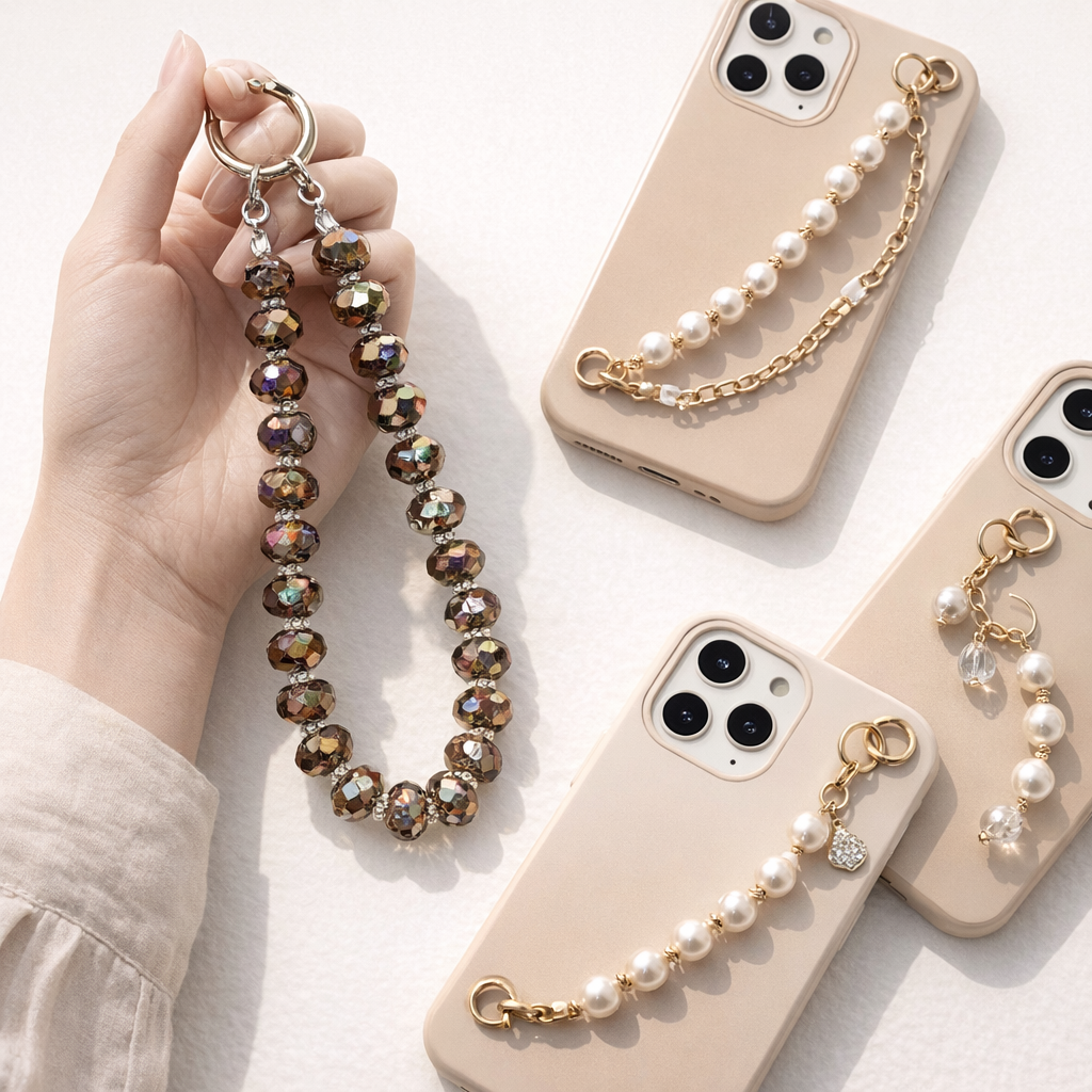 Beaded Phone Charm Charming Style
