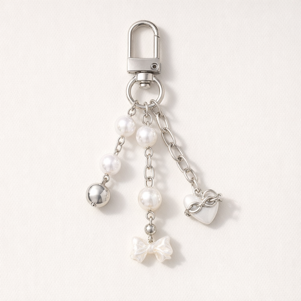 Metal Phone Charm Creative Pendant