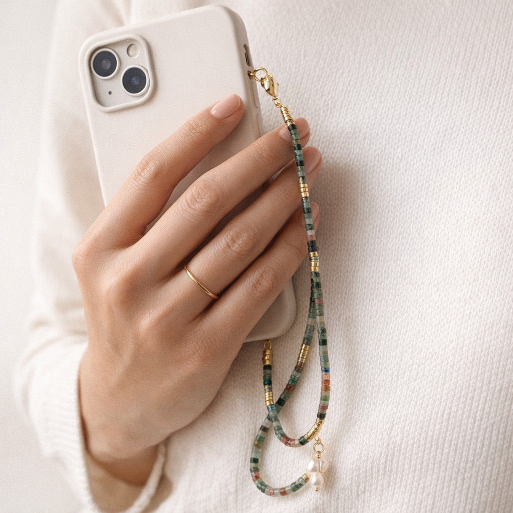 Beaded Phone Strap Bohemian Style