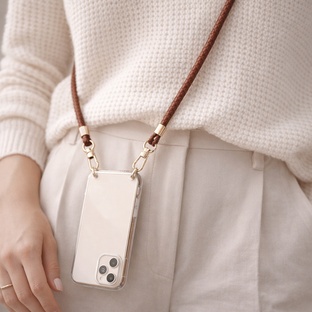 Rope Phone Strap Adjustable Twist