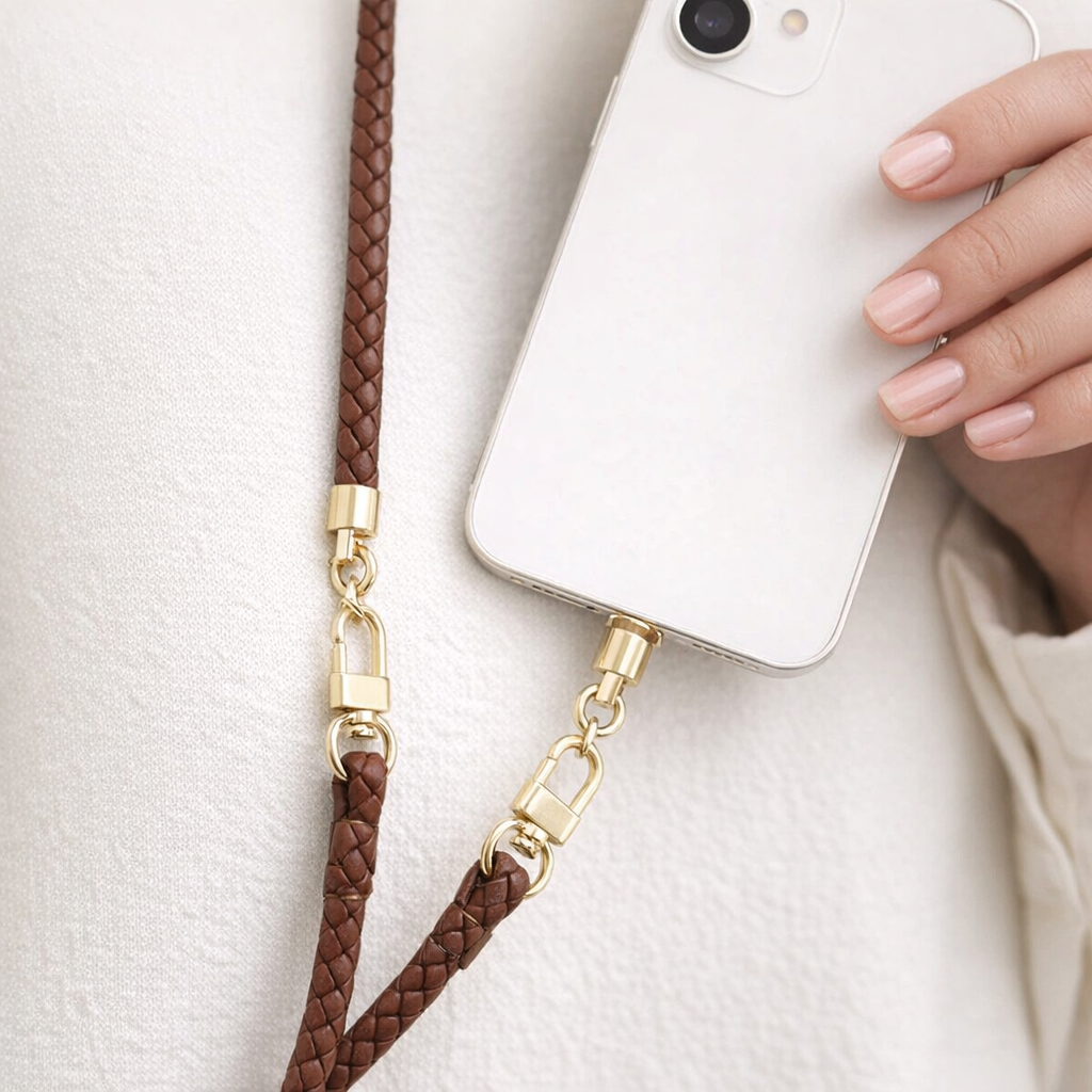 Rope Phone Strap Adjustable Twist