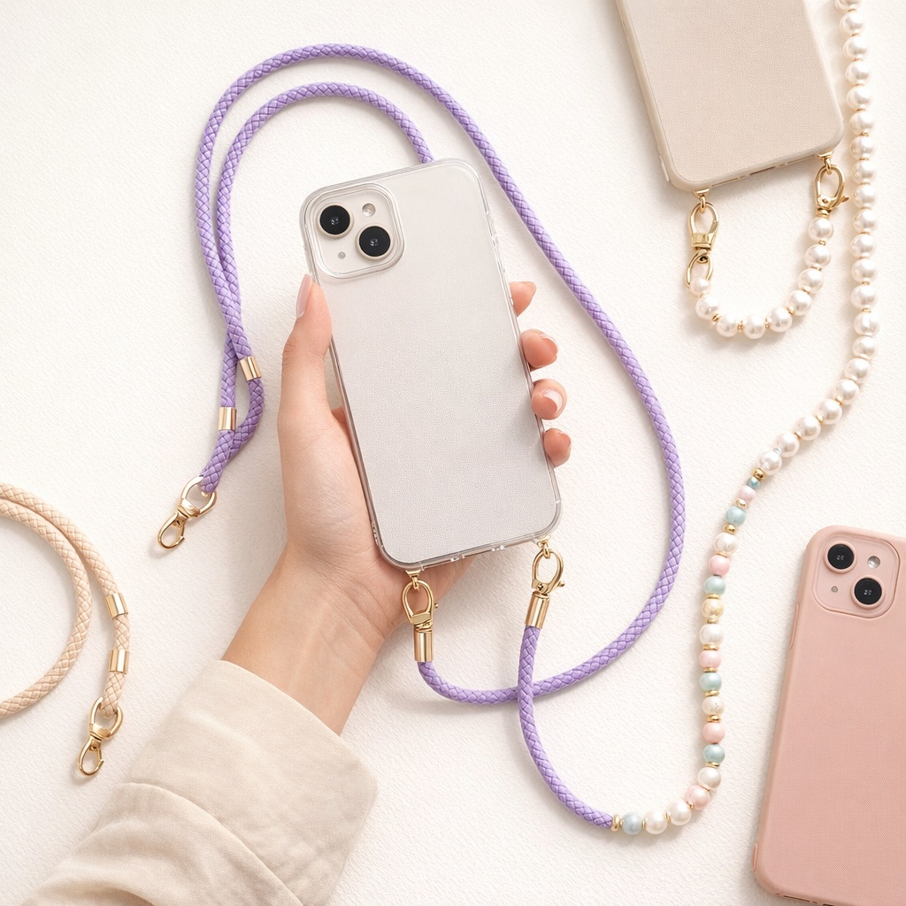 Rope Phone Strap Adjustable Twist