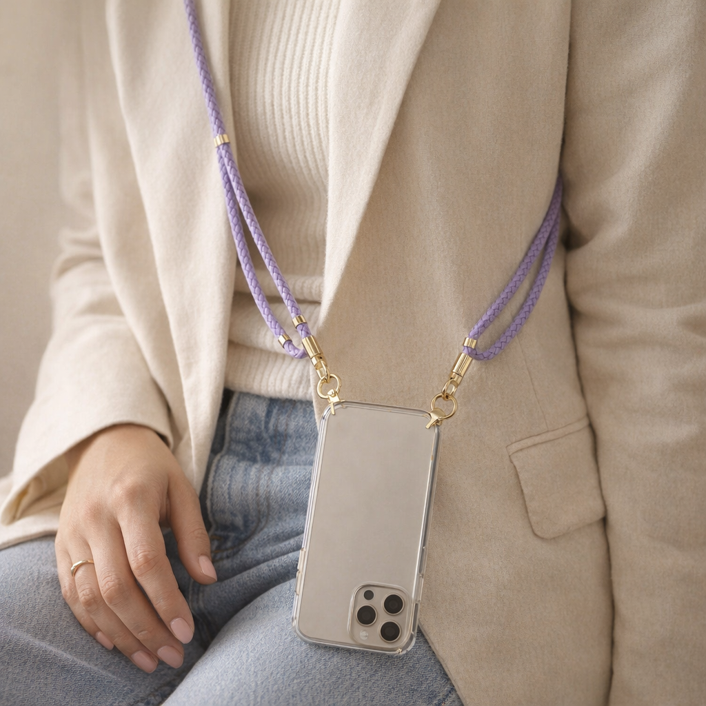 Rope Phone Strap Adjustable Twist