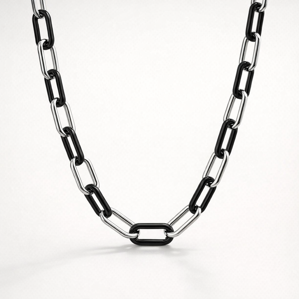 Metal Phone Chain Choker Style