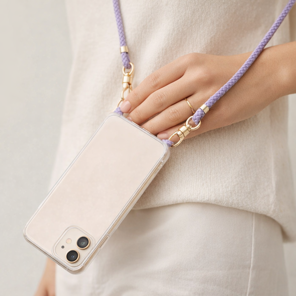 Rope Phone Strap Adjustable Twist