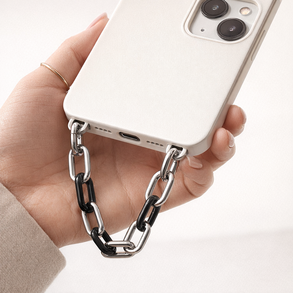 Metal Phone Chain Choker Style