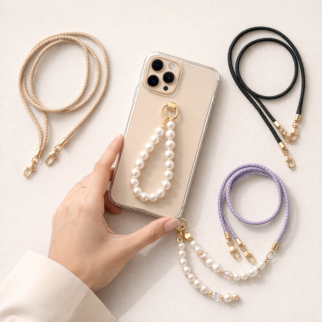Rope Phone Strap Adjustable Twist