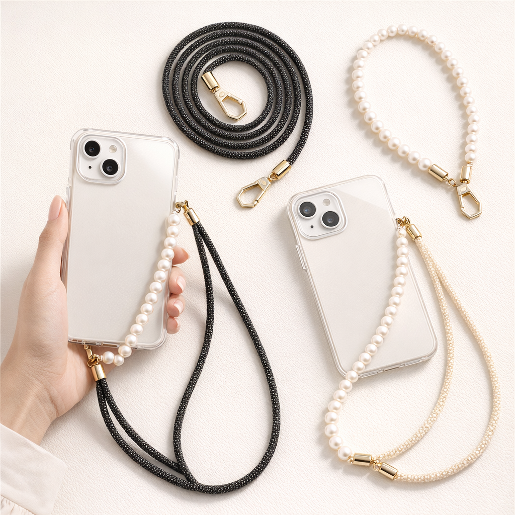 Crystal Phone Strap Rhinestone Elegance