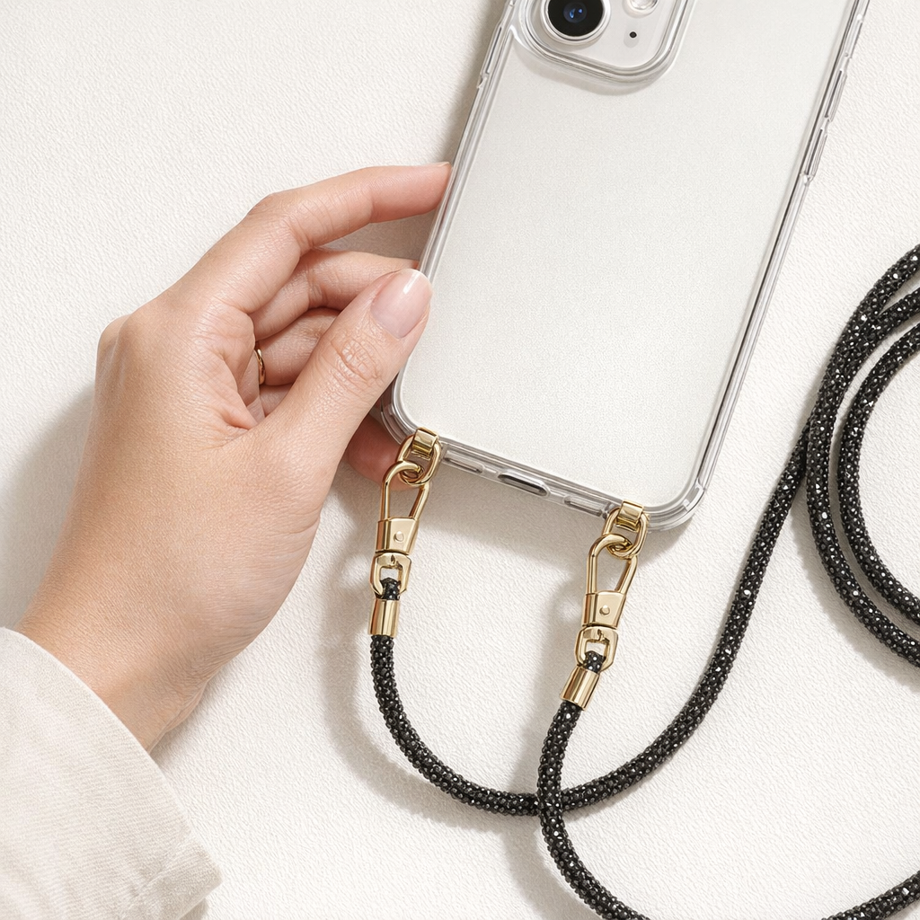 Crystal Phone Strap Rhinestone Elegance