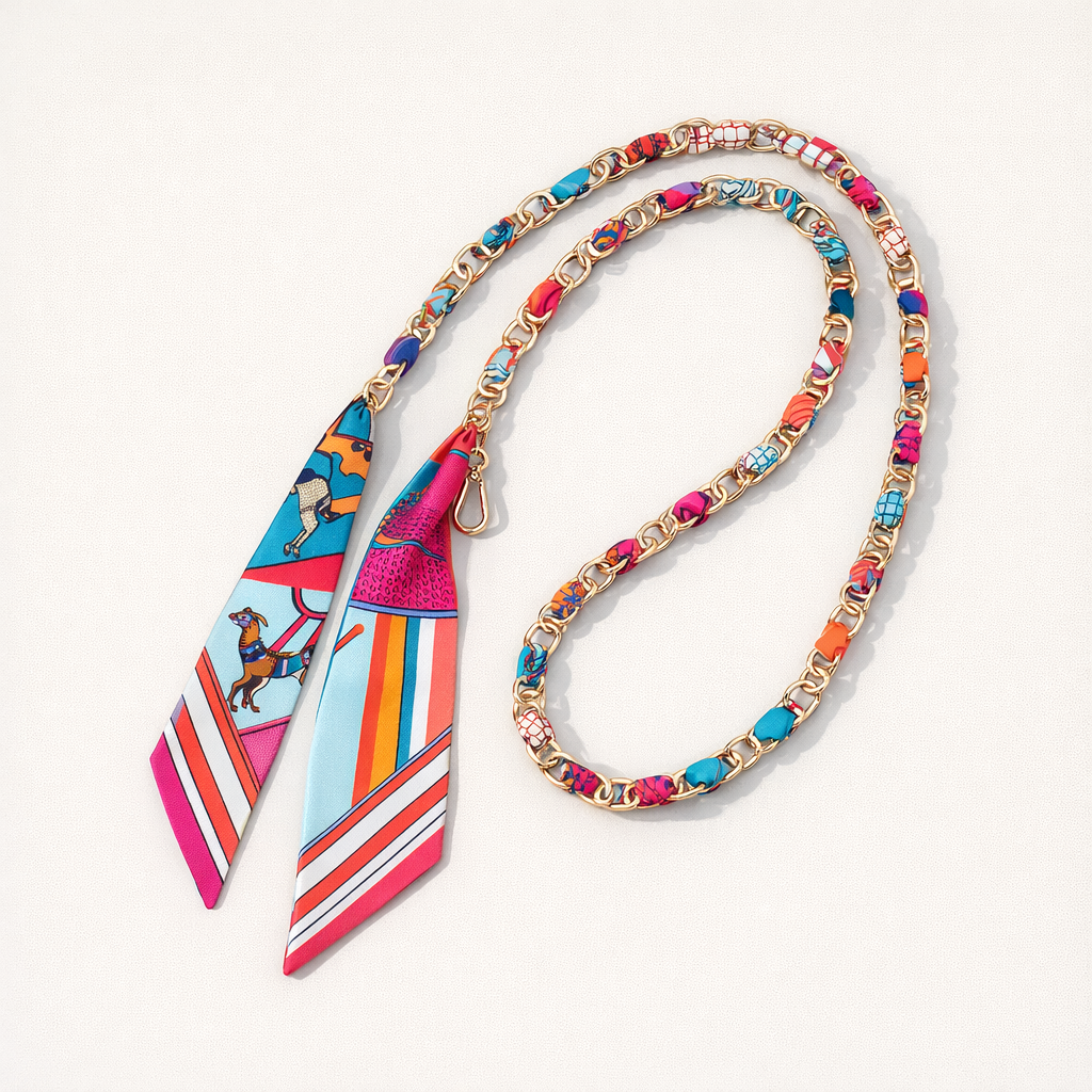 Acrylic Phone Straps Woven Design