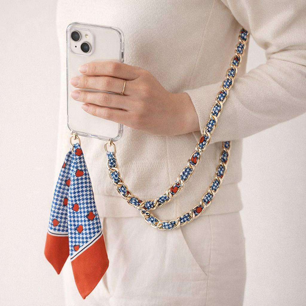 Acrylic Phone Straps Woven Design