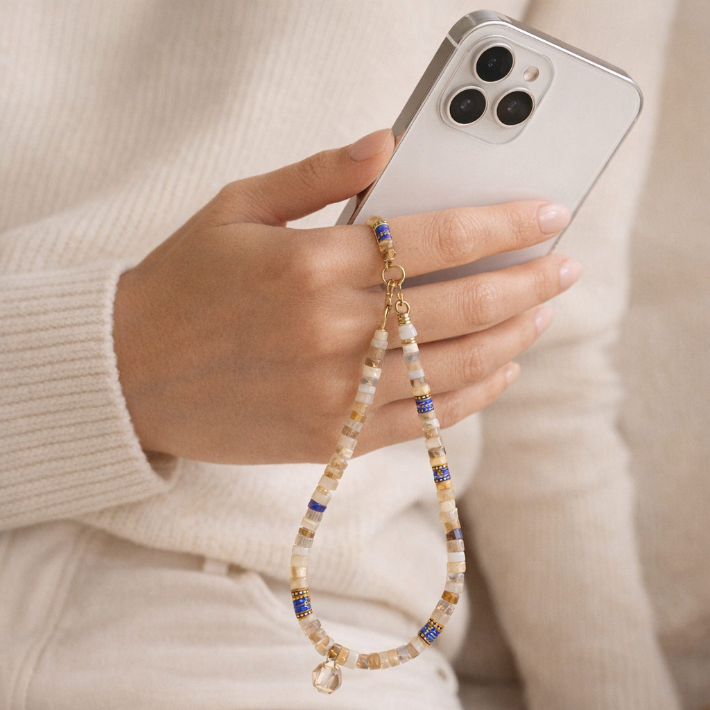 Beaded Phone Strap Bohemian Style