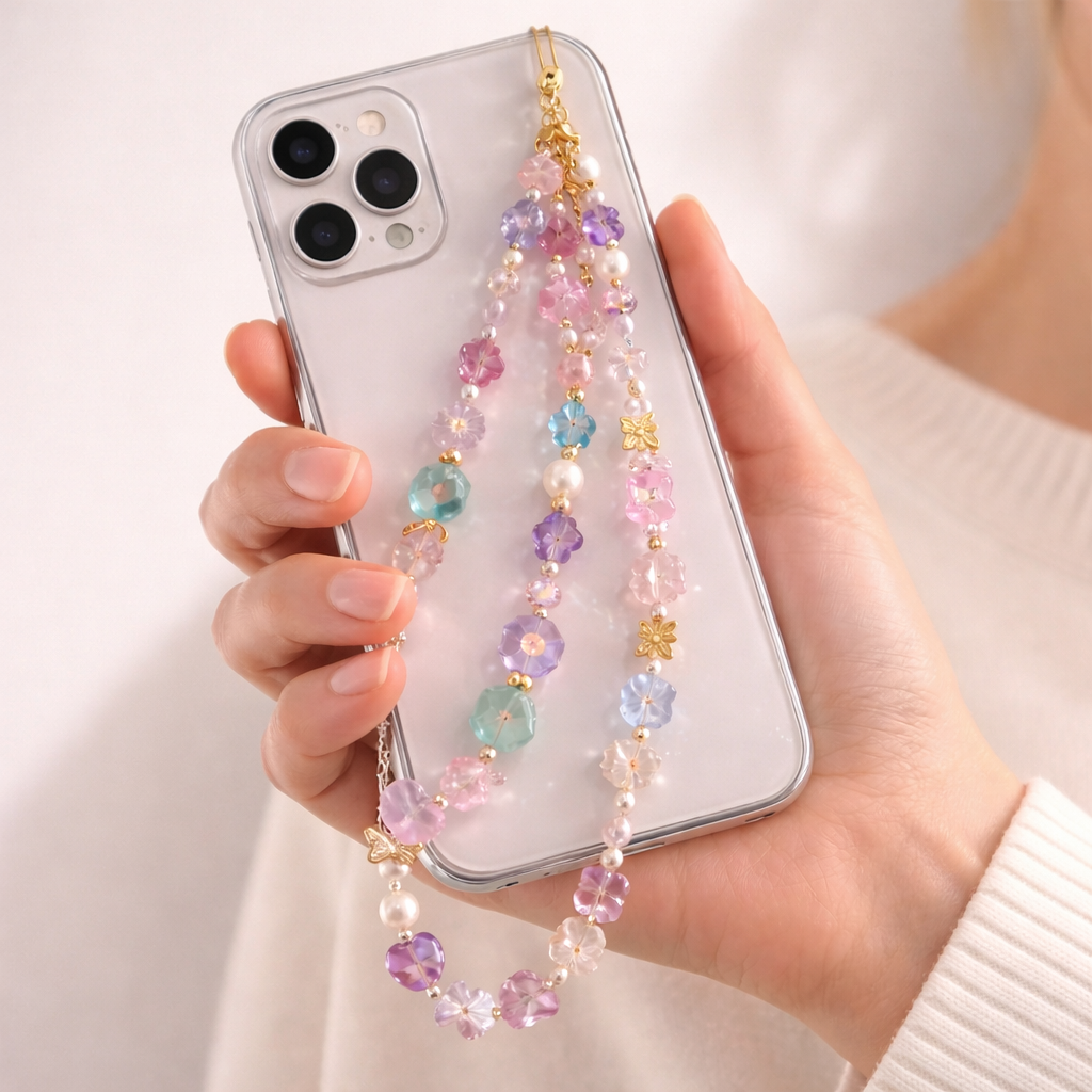Crystal Phone Charms