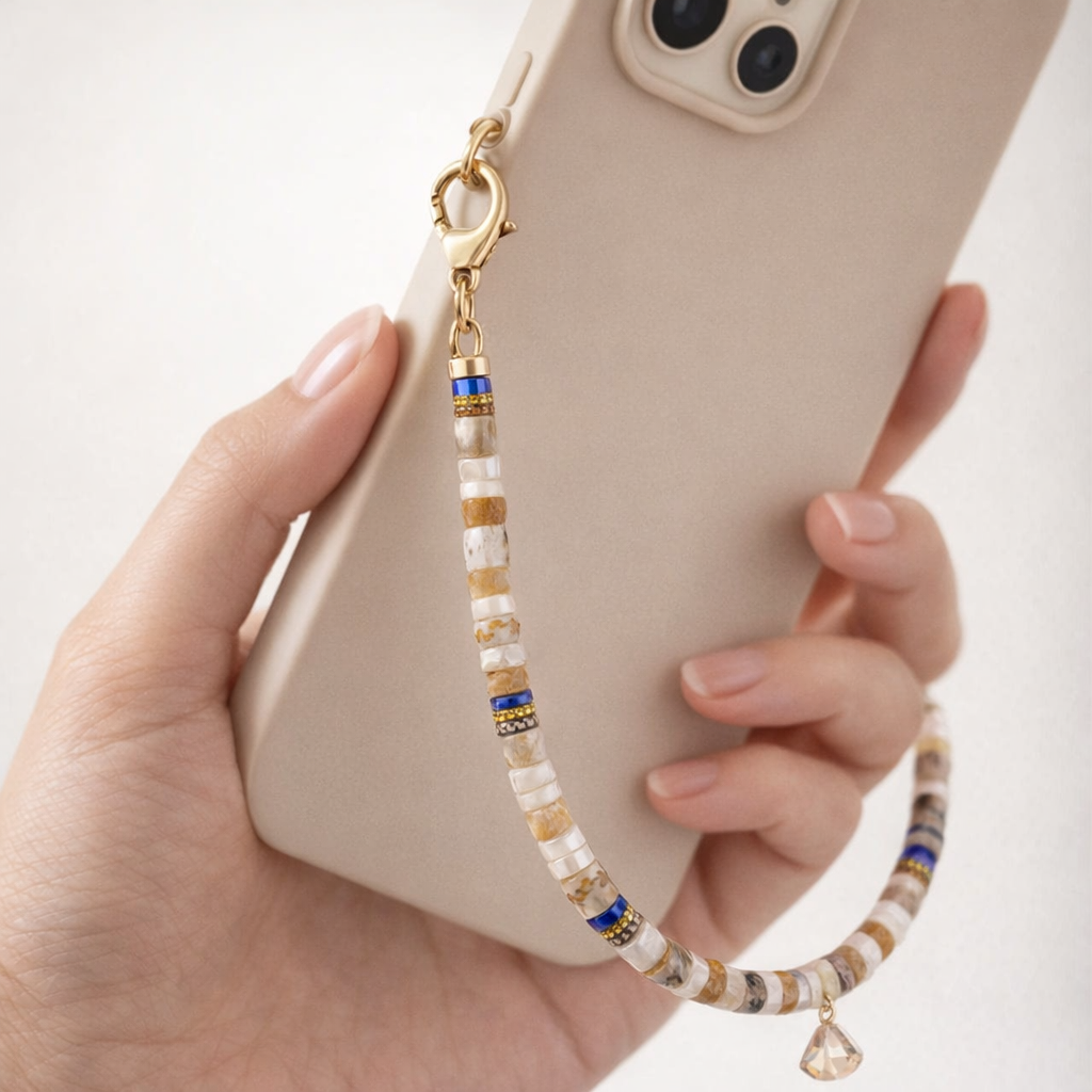 Beaded Phone Strap Bohemian Style
