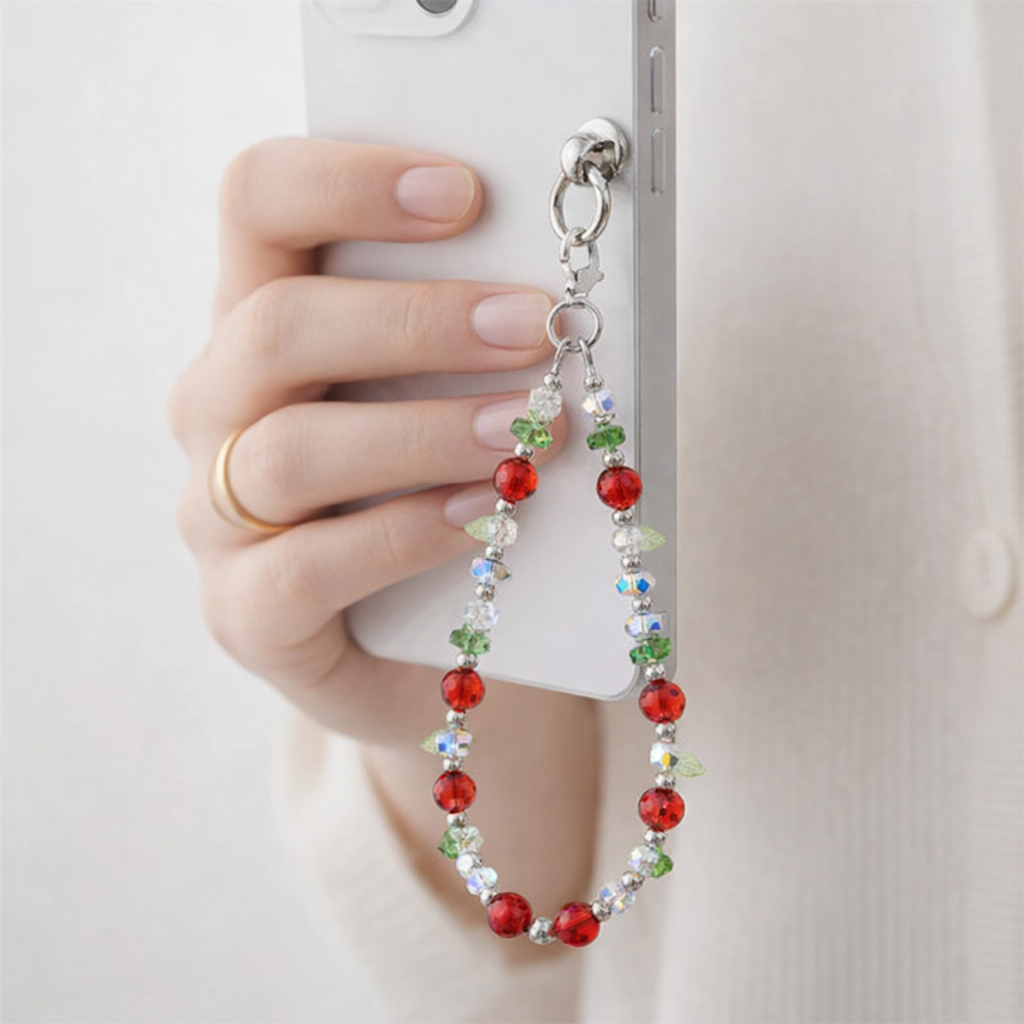 Beaded Phone Charm Anti-Loss Pendant
