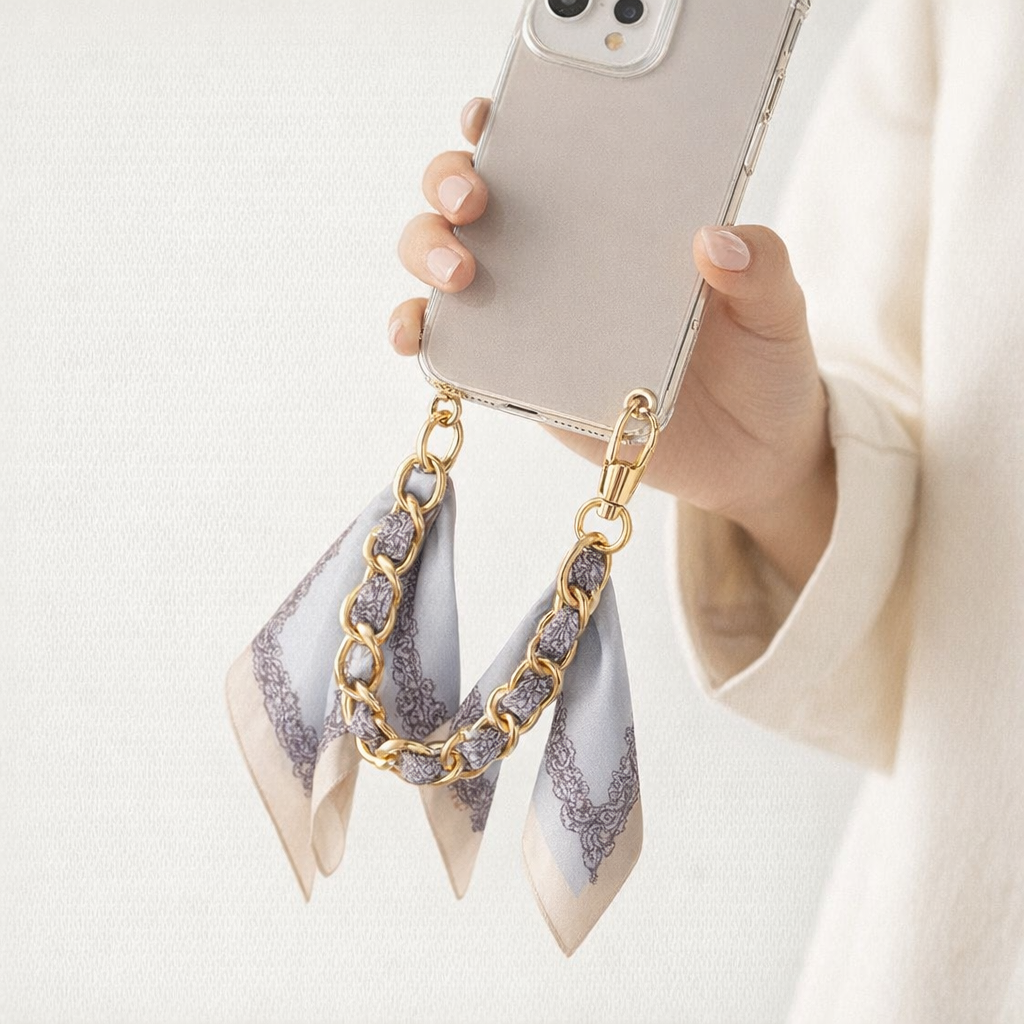 Acrylic Phone Straps Woven Design