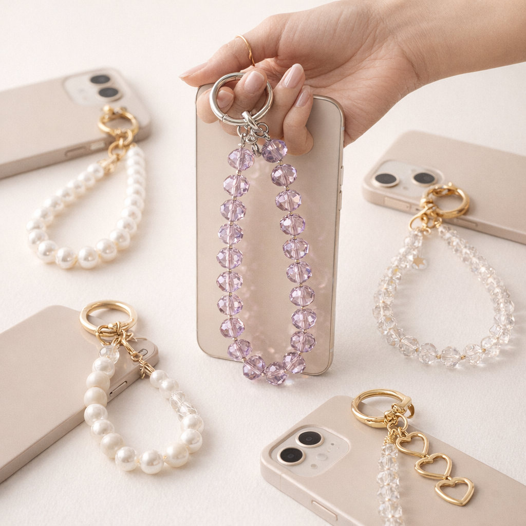 Beaded Phone Charm Charming Style