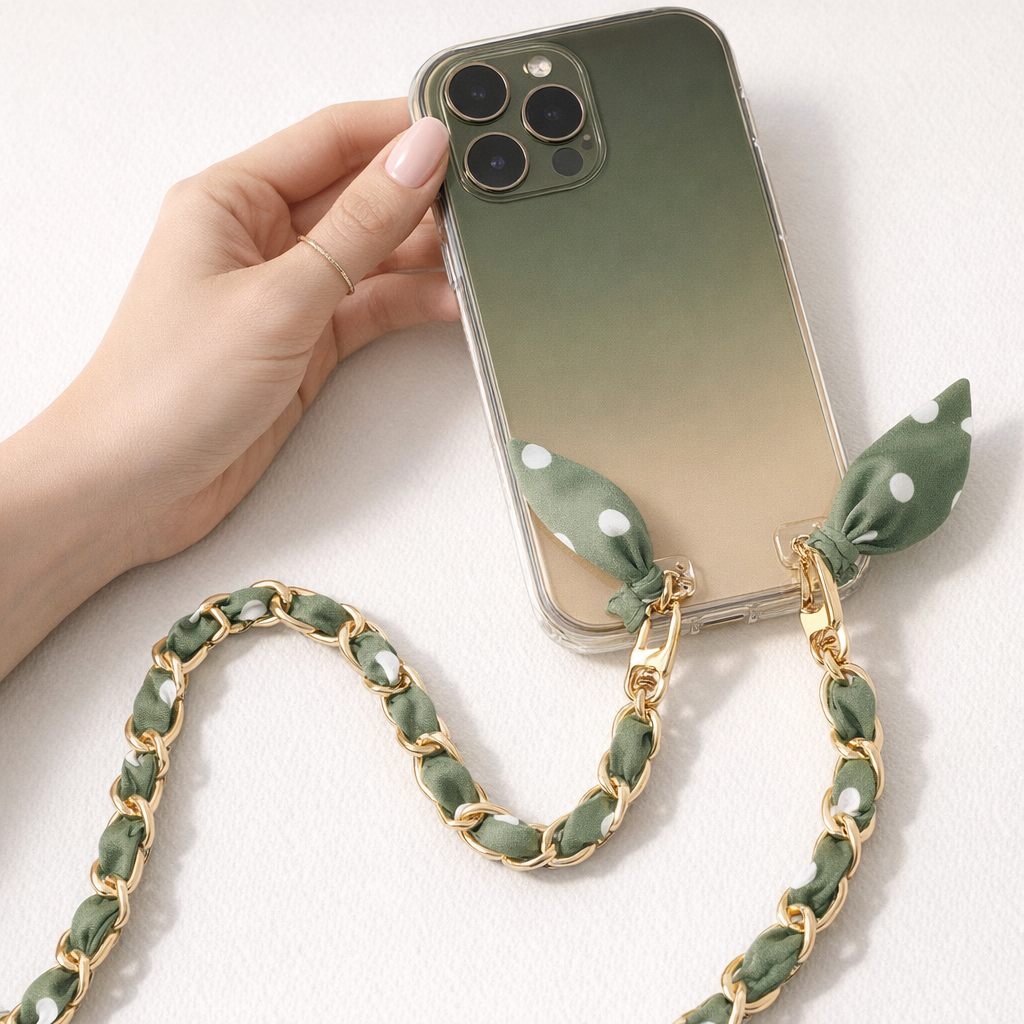 Acrylic Phone Straps Woven Design