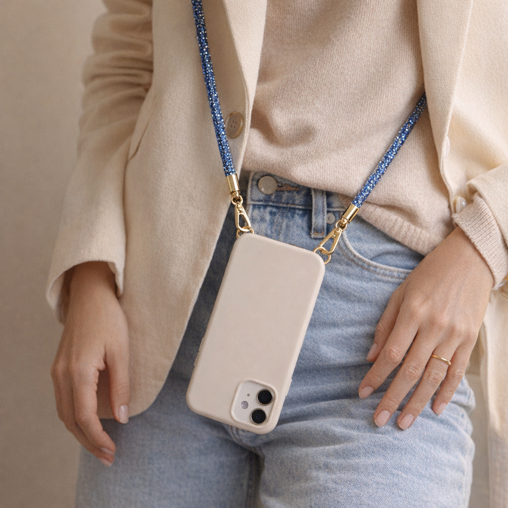 Crystal Phone Strap Rhinestone Elegance