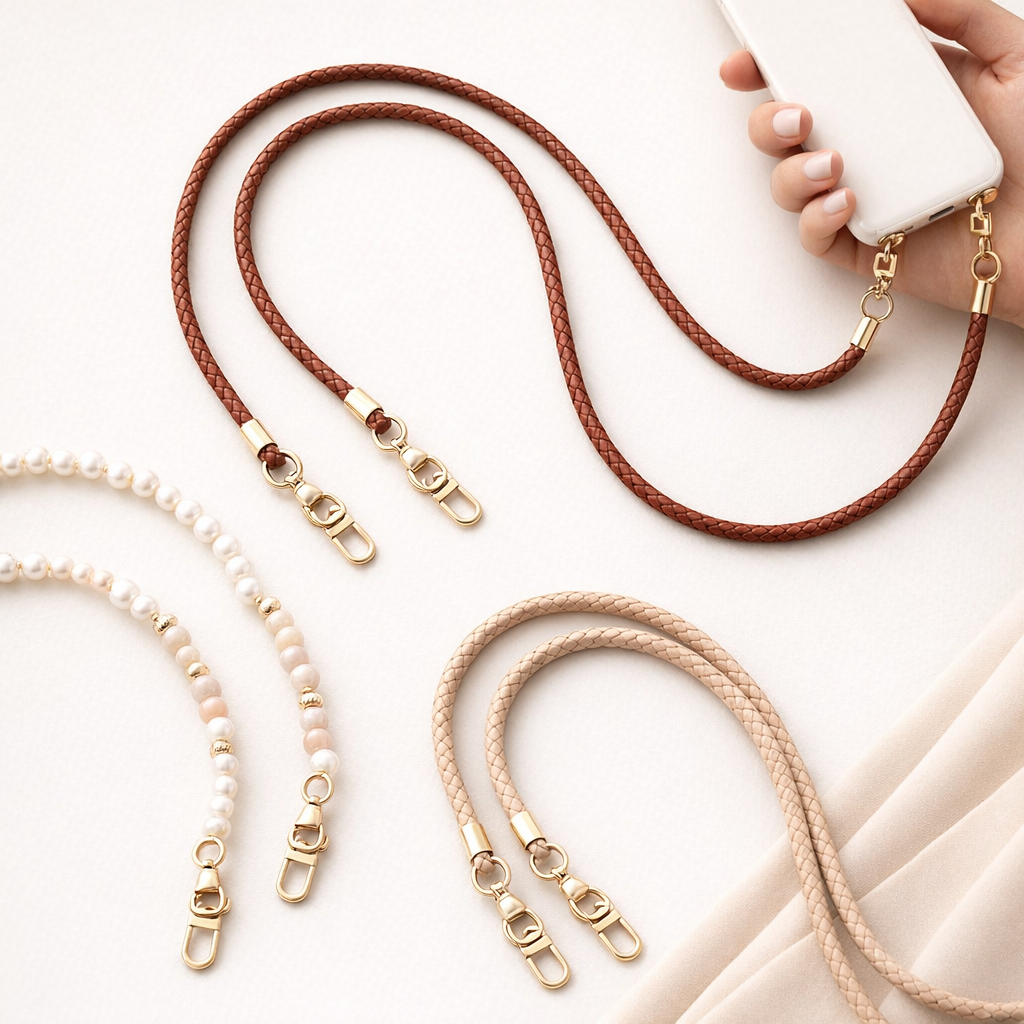 Rope Phone Strap Adjustable Twist