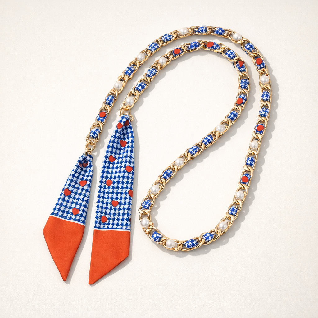 Acrylic Phone Straps Woven Design