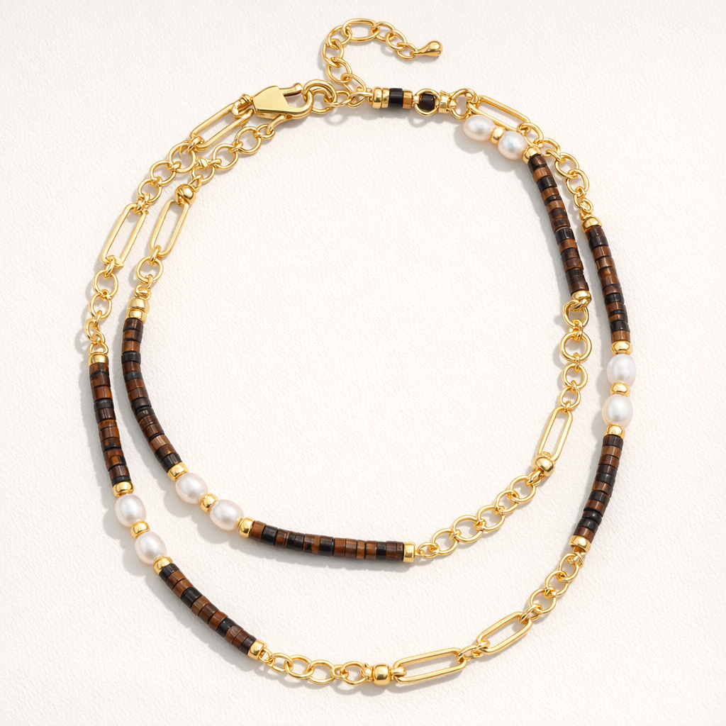 Beaded Phone Straps Double Layer Y2K