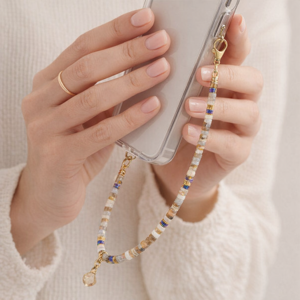 Beaded Phone Strap Bohemian Style