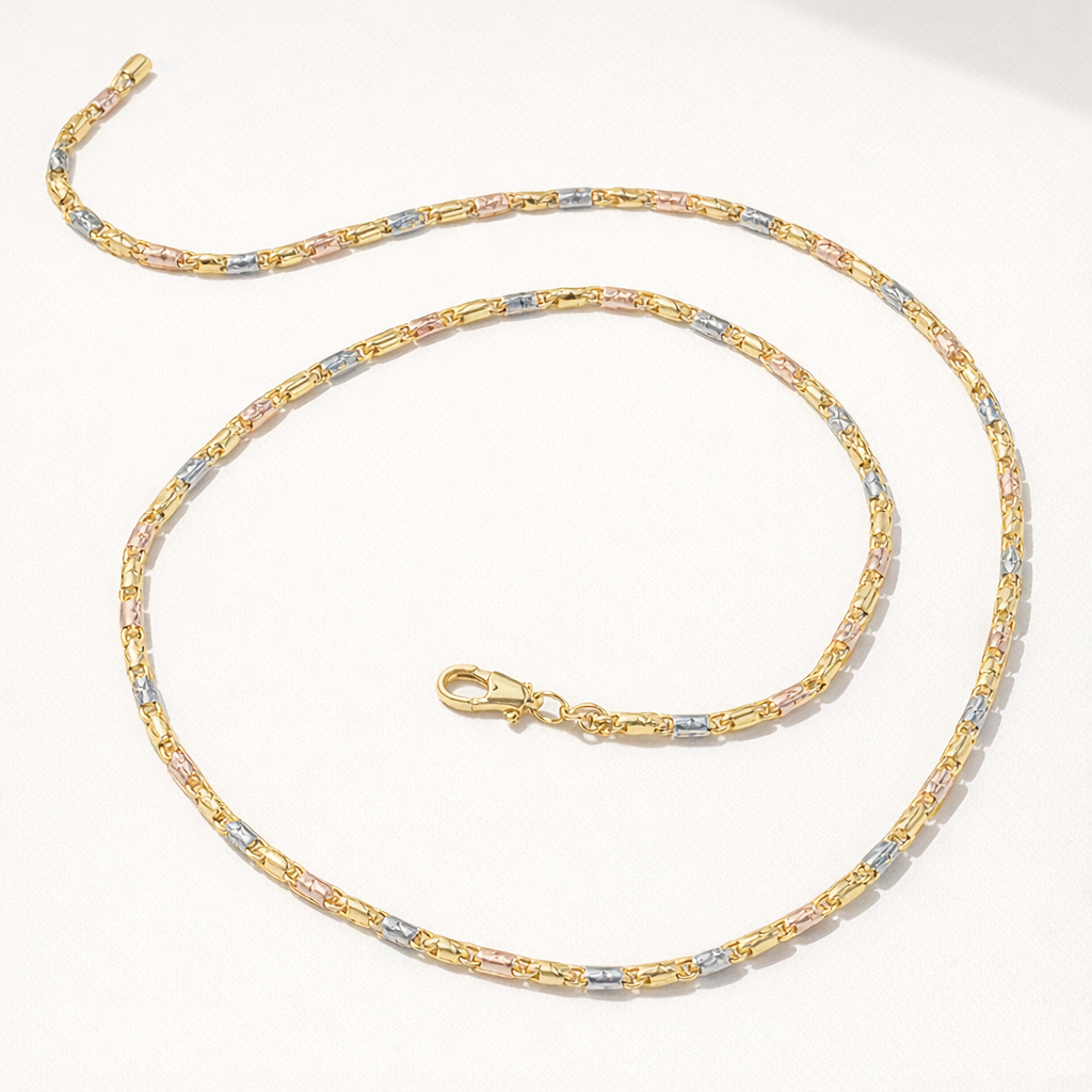 Metal Phone Chain Clavicle Style