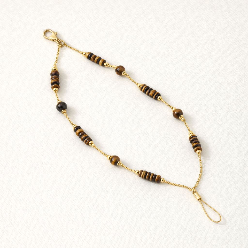 Beaded Phone Straps Double Layer Y2K