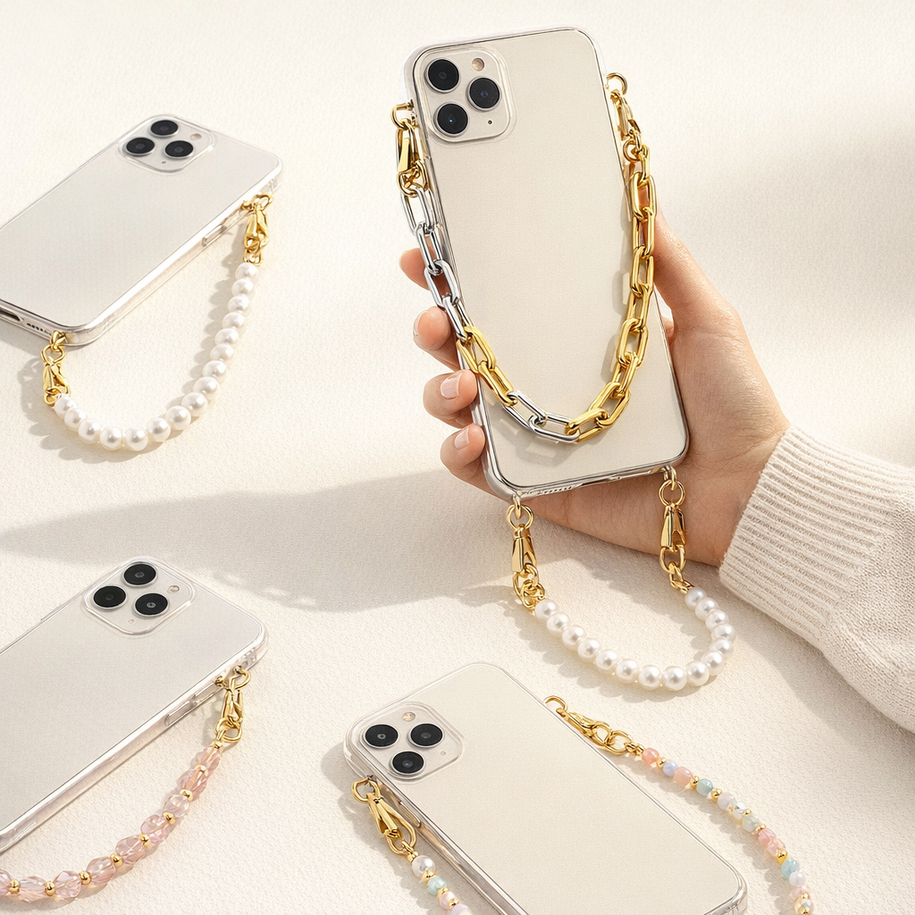 Metal Phone Chain Choker Style