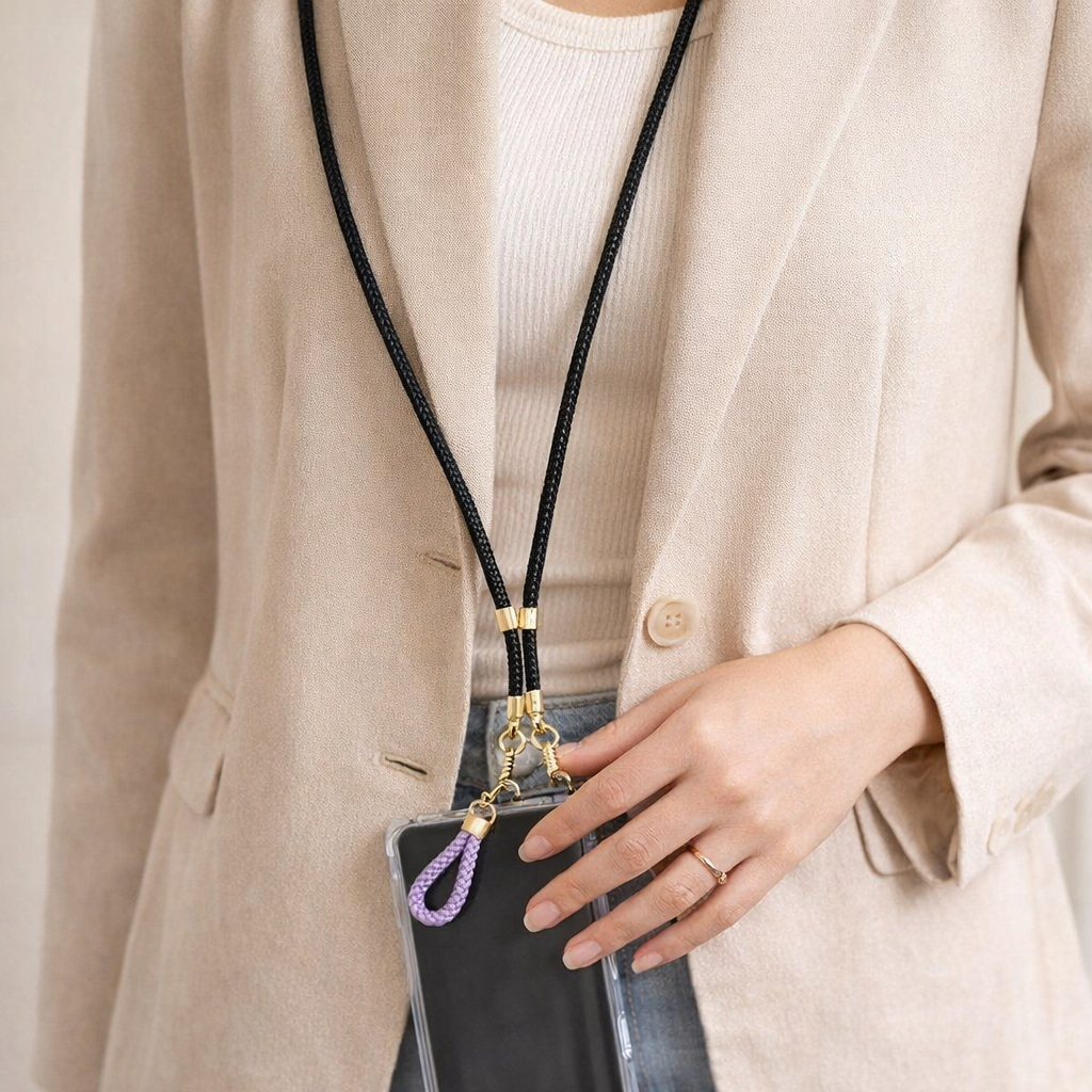 Rope Phone Strap Adjustable Twist