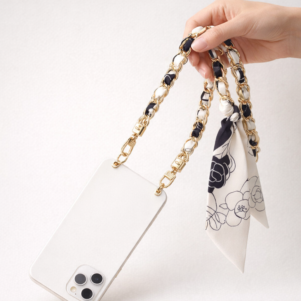 Acrylic Phone Straps Woven Design