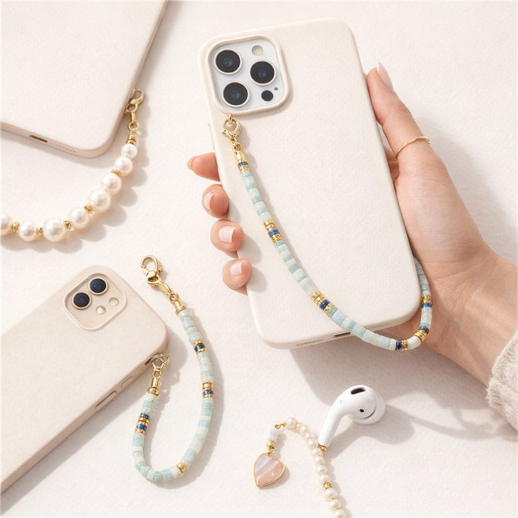 Beaded Phone Strap Bohemian Style
