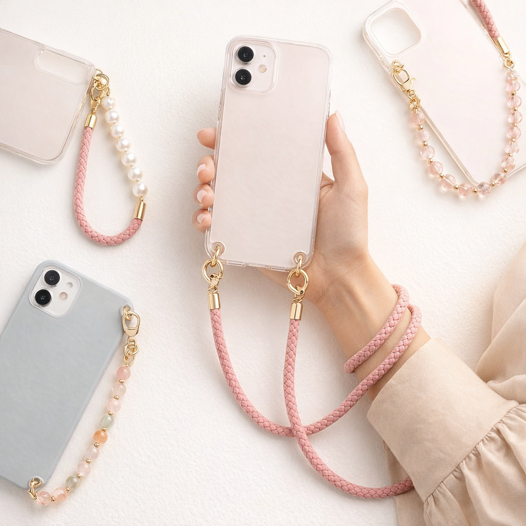 Rope Phone Strap Adjustable Twist