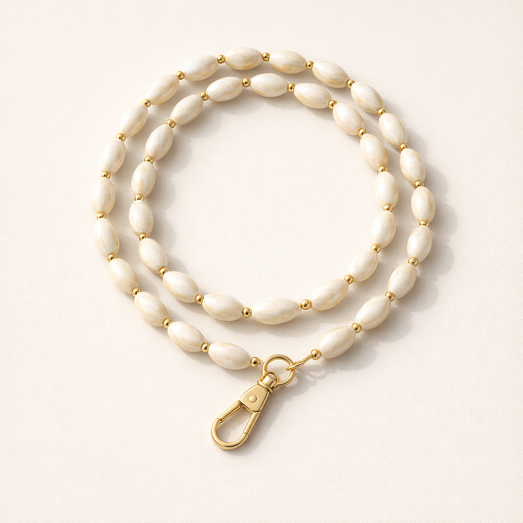 Acrylic Phone Strap Fashion Beads