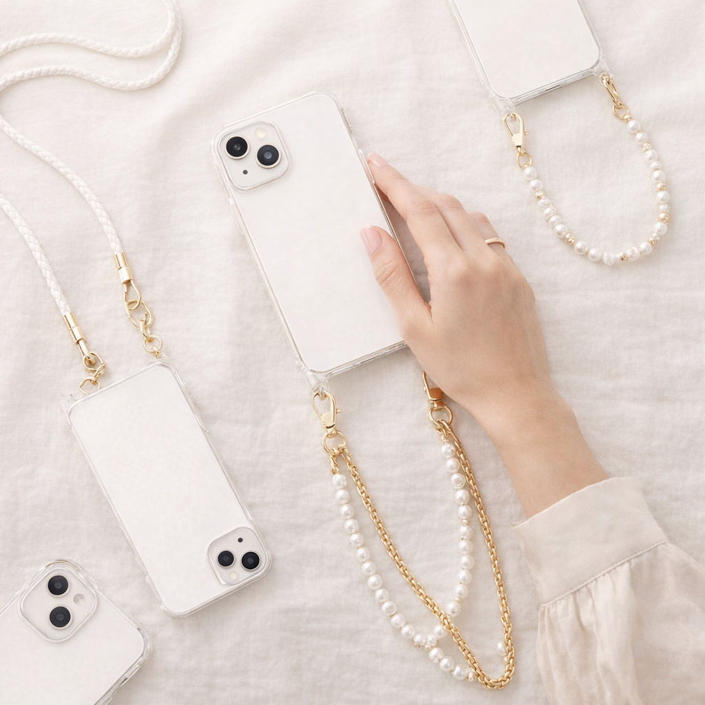 Rope Phone Strap Adjustable Twist