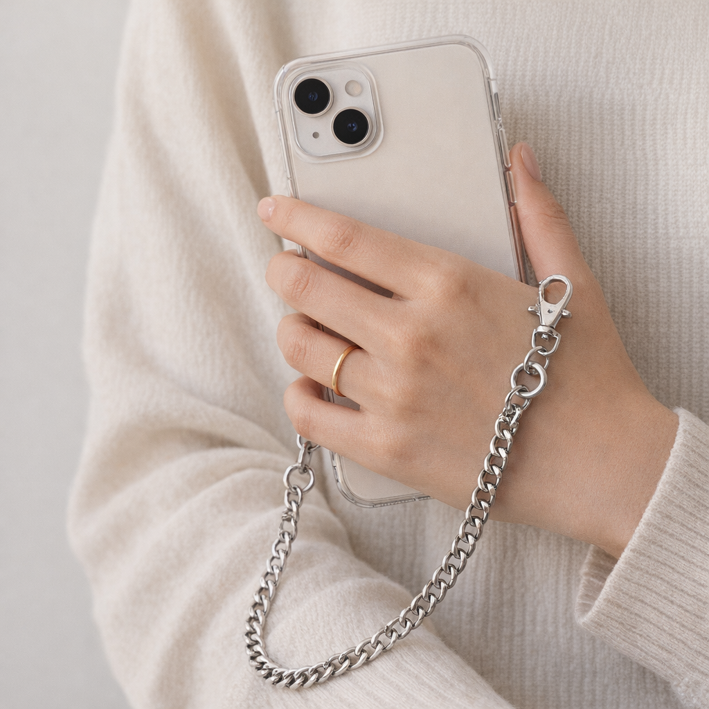 Metal Phone Chain Customisable Links