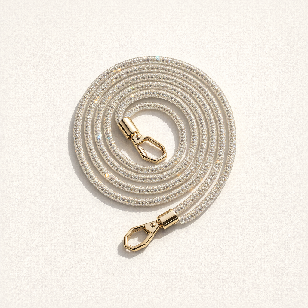 Crystal Phone Strap Rhinestone Elegance