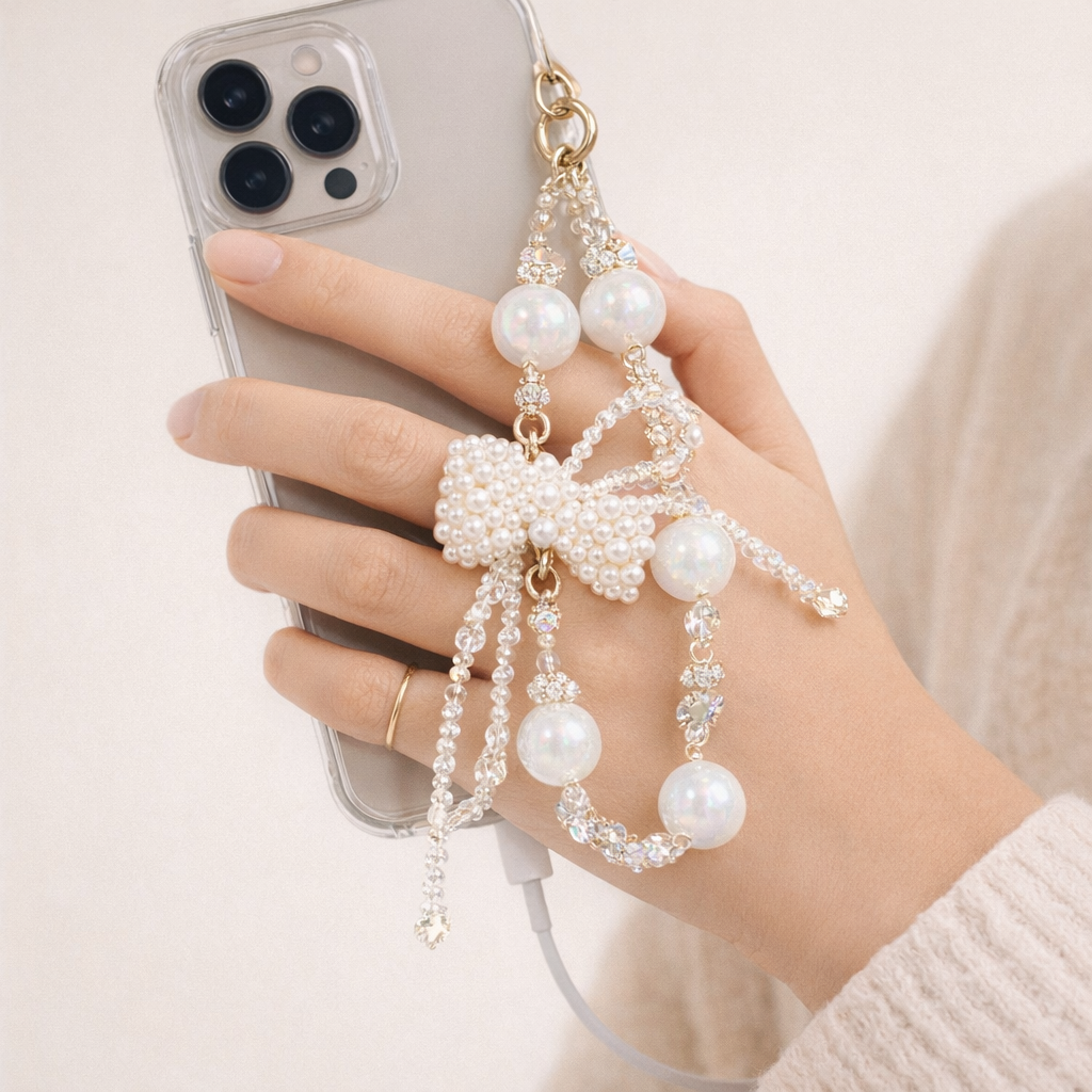 Acrylic Phone Charm Cartoon Doll