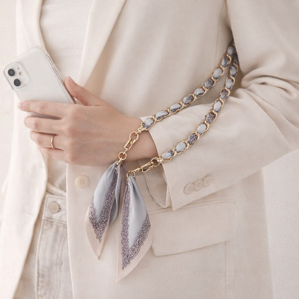 Acrylic Phone Straps Woven Design