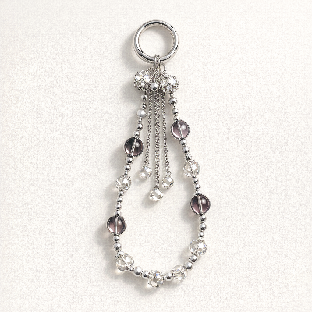 Beaded Phone Charm Retro Tassel